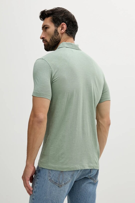 Marc O'Polo polo de bumbac 536217653018 verde SS25