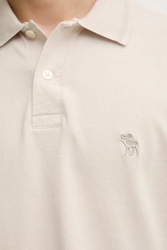 Abercrombie & Fitch polo KI124.5229.175 beżowy