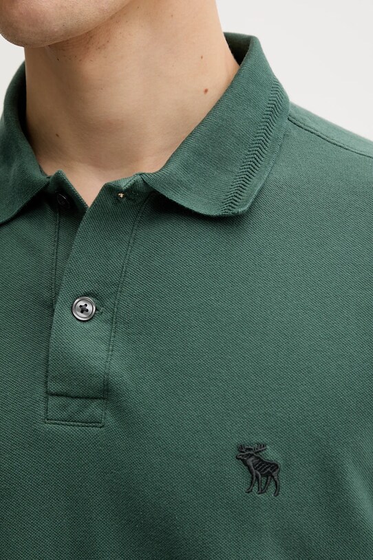 Abercrombie & Fitch polo KI124.5231.300 zielony