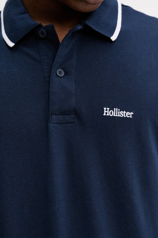 Hollister Co. polo KI324.5199.200 granatowy