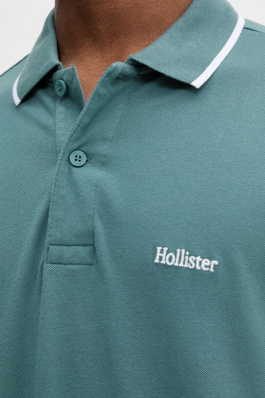 Polo tričko Hollister Co. KI324.5199.230 zelená