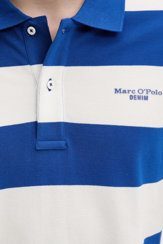 Pamučna polo majica Marc O'Polo 5000005949 plava