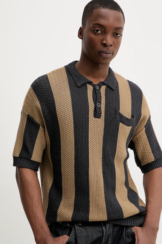 Polo majica The Ragged Priest bež RPSS252030KW