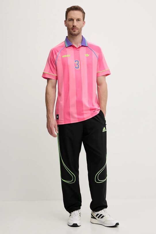 adidas Originals polo Jcquard Jersey KD2255 różowy AW25