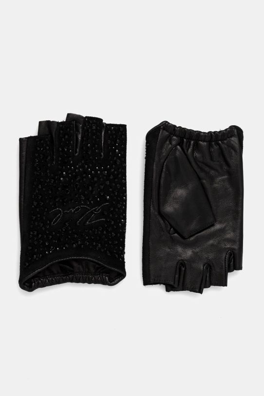 Karl Lagerfeld mitenki aplikacja czarny A1W33023