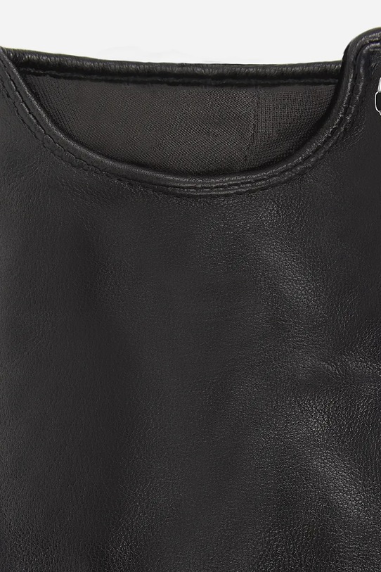 Αξεσουάρ Δερμάτινα γάντια Karl Lagerfeld A2W33064 μαύρο
