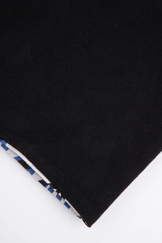 Coccodrillo fular împletit WC5369204ASB negru SS25