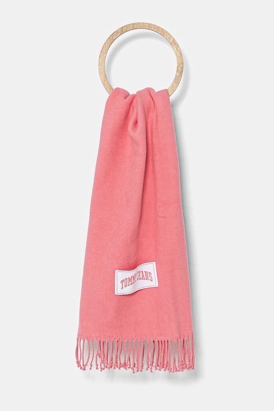 Tommy Jeans sciarpa tessuto rosa AW0AW16997