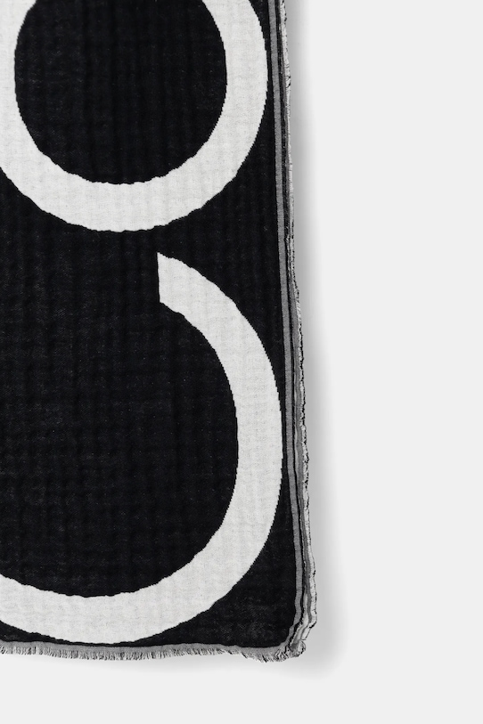 Calvin Klein esarfa din bumbac K60K612879 negru SS25