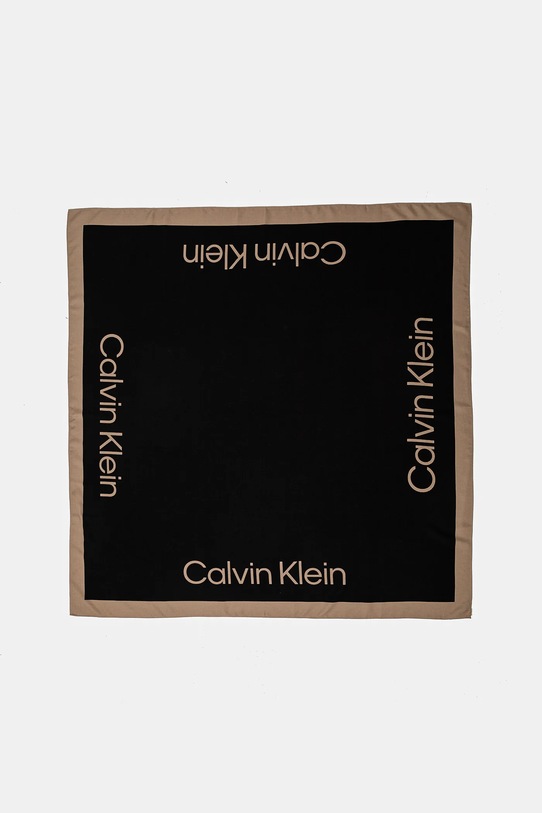 Calvin Klein esarfa K60K612882 negru SS25