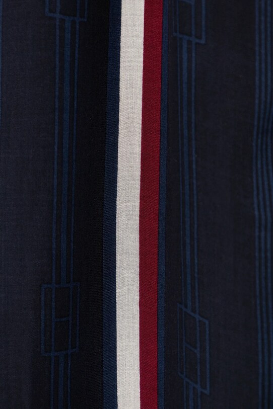 Tommy Hilfiger szal AW0AW17345 granatowy SS25
