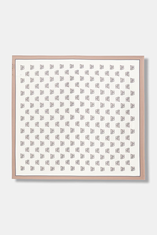 HUGO chusta Auraize tkanina beżowy 50535470