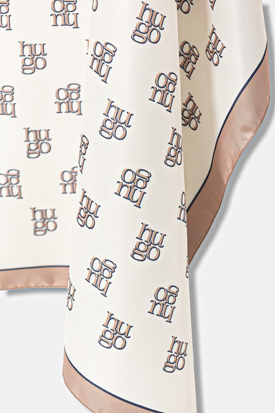 Akcesoria HUGO chusta Auraize 50535470 beżowy