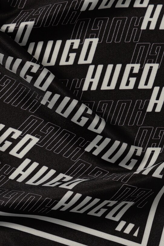 Šatka HUGO 50535470 čierna SS25