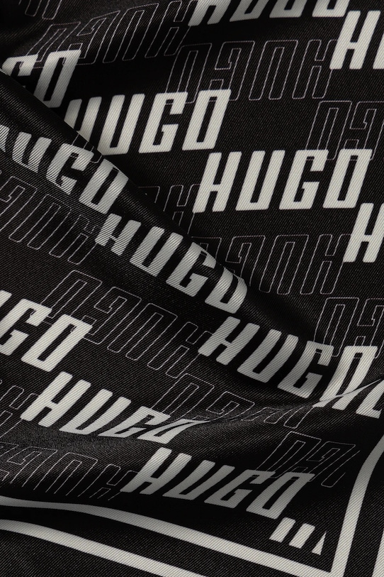 HUGO esarfa 50535470 negru SS25