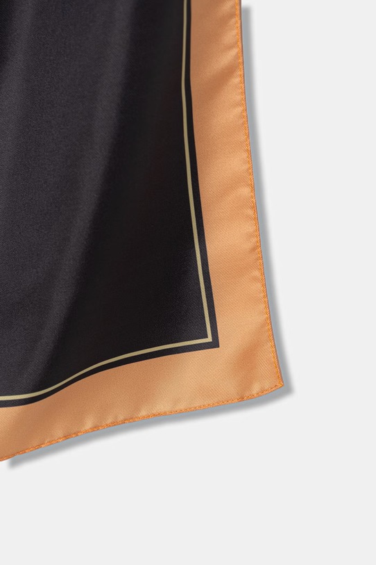 HUGO šatka Auraize 50535470 čierna SS26