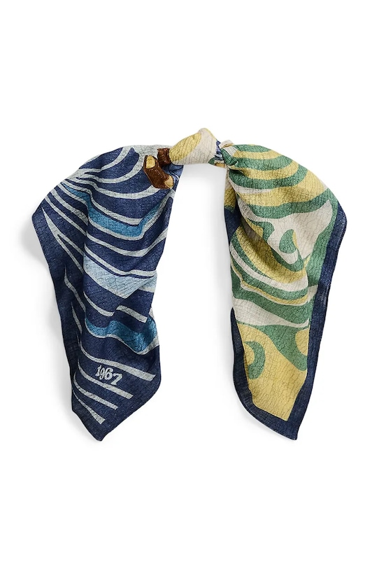 Polo Ralph Lauren chusta bawełniana 455970323 multicolor SS25