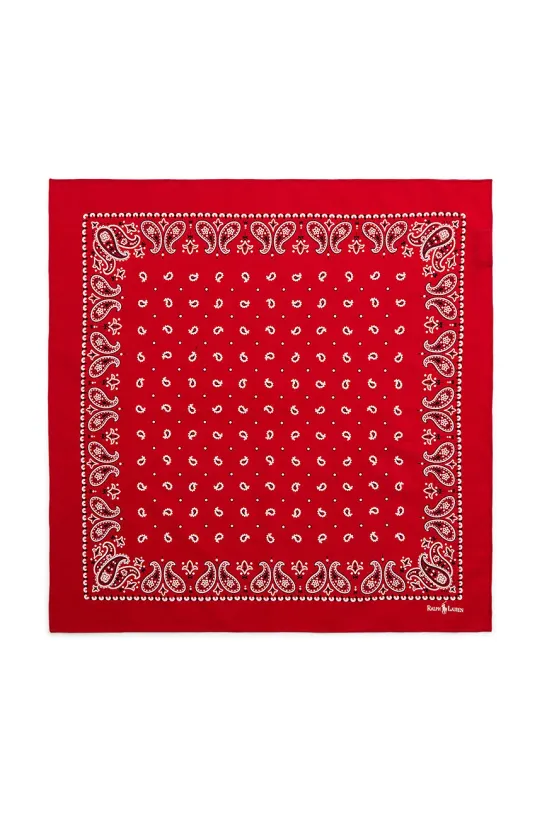 Bavlnený šál Polo Ralph Lauren bavlna červená 455938477