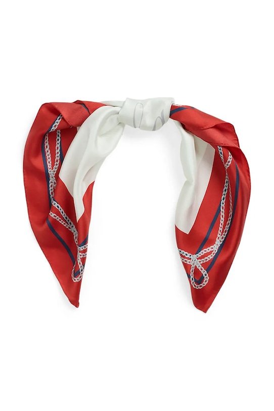 Lauren Ralph Lauren esarfa de matase matase rosu 454966214