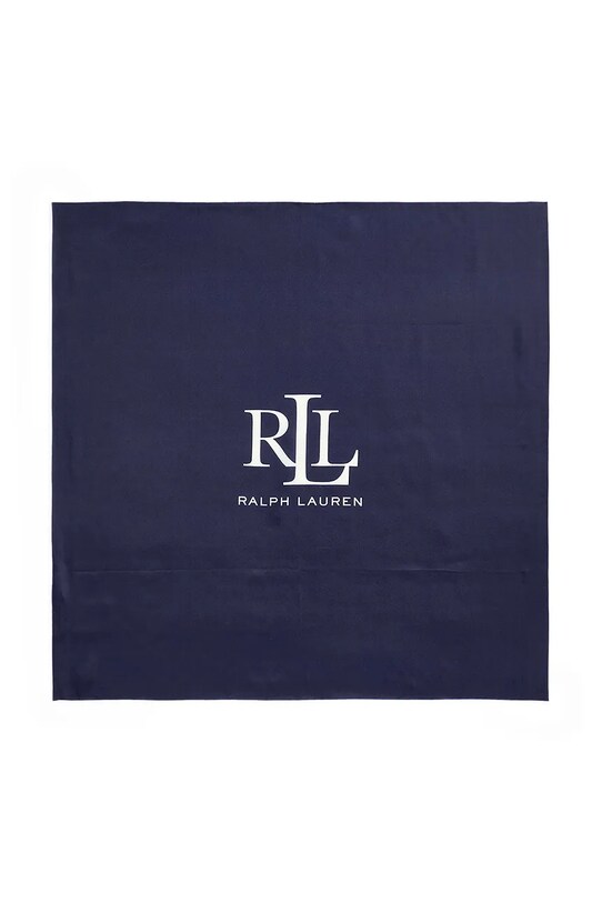 Μεταξωτό φουλάρι Lauren Ralph Lauren 454966215 σκούρο μπλε SS25