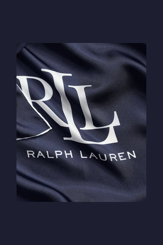 Αξεσουάρ Μεταξωτό φουλάρι Lauren Ralph Lauren 454966215 σκούρο μπλε