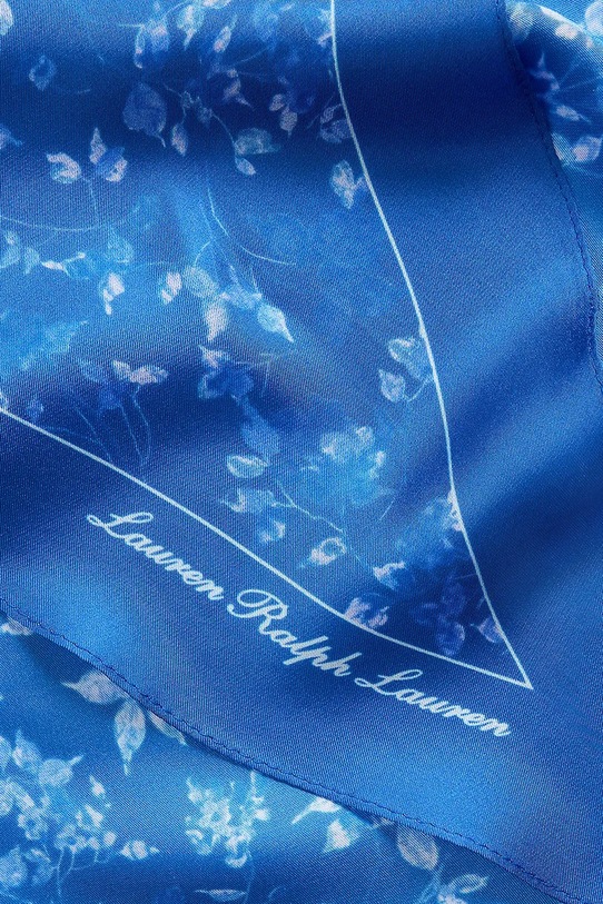 Doplňky Hedvábný šátek Lauren Ralph Lauren 454966216 modrá