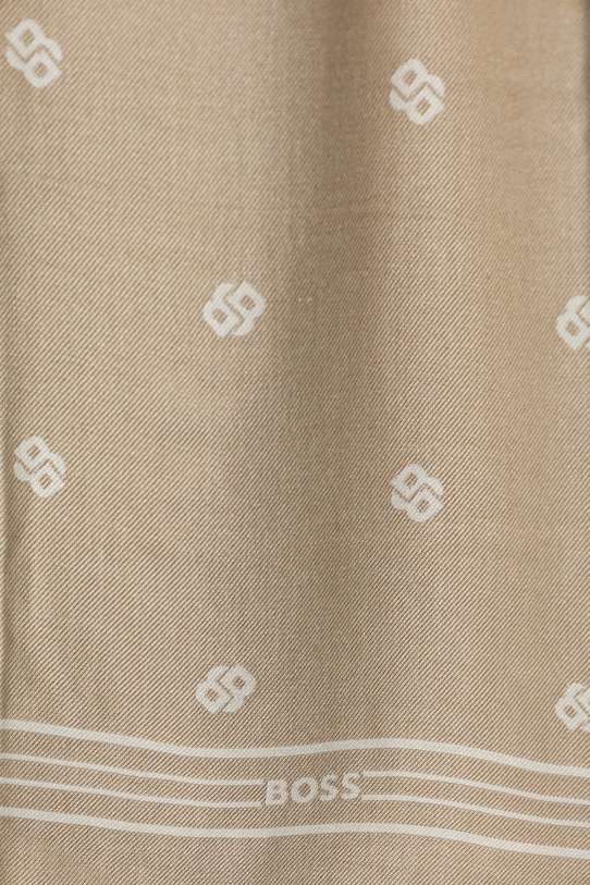 BOSS szal 50535789 beżowy AW25