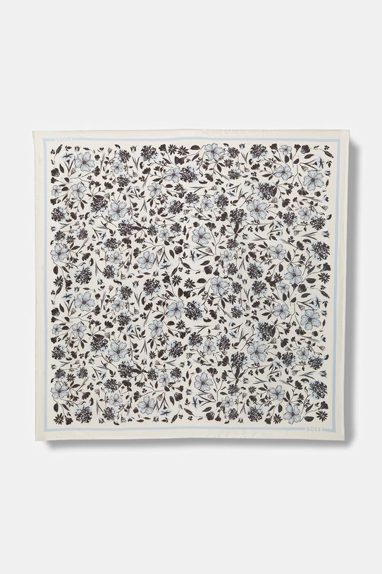 BOSS hustka dámska hodvábna Lainy modrá 50536118