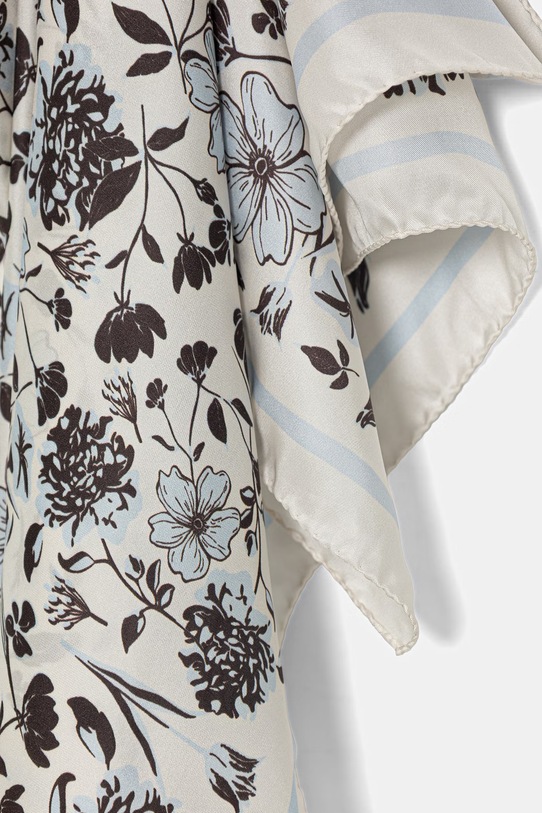 Doplnky BOSS hustka dámska hodvábna Lainy 50536118 modrá