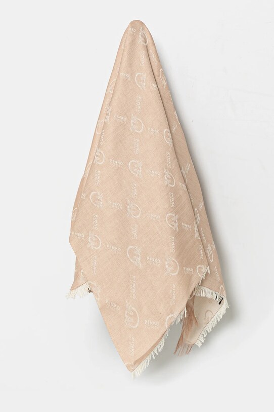 Хустка Pinko тканина бежевий 100308.A2EQ