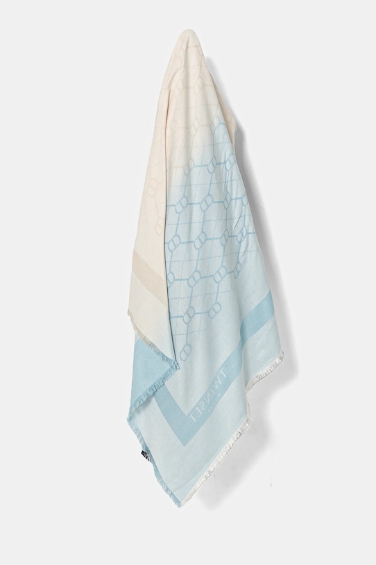 Šátek Twinset látka námořnická modř 251TA4260