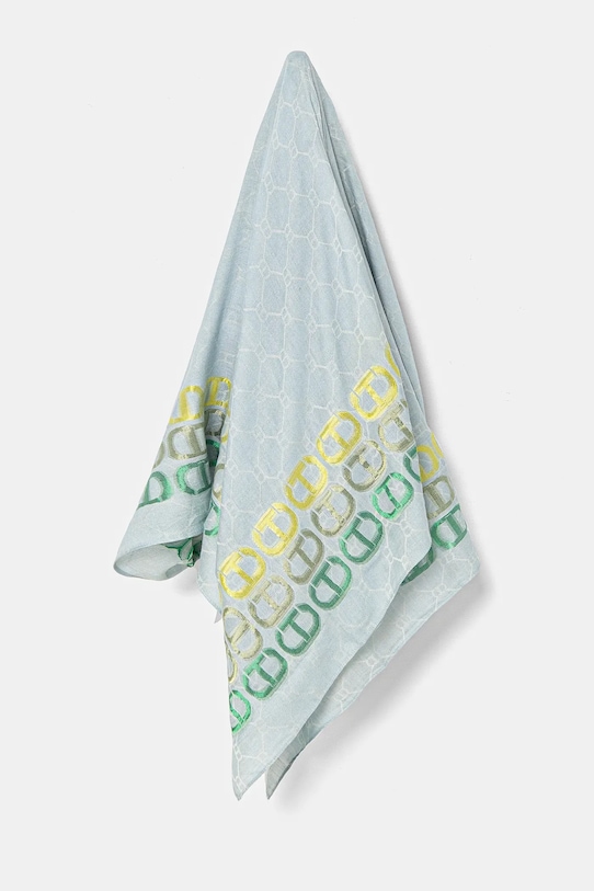 Twinset chusta tkanina niebieski 251TA4230