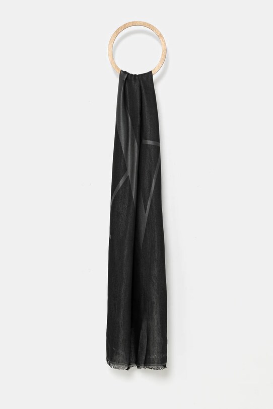 Шарф Armani Exchange ткань чёрный XW000883.AF13399