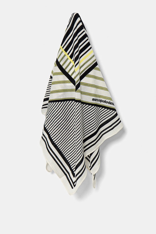 Marc O'Polo apaszka tkanina beżowy 5000006013