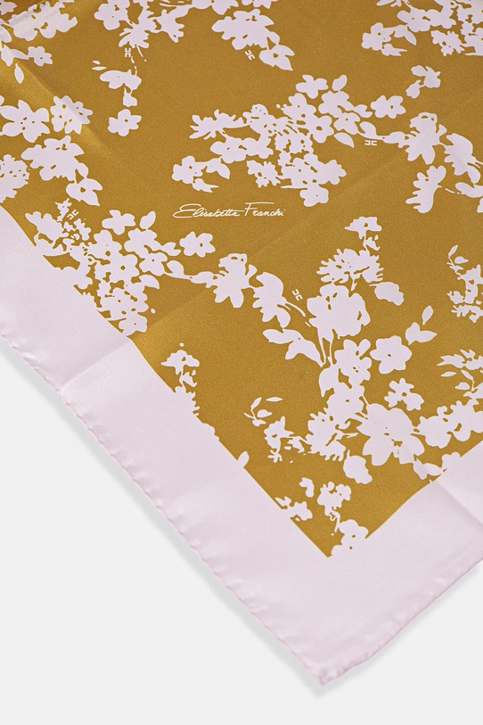 Elisabetta Franchi esarfa de matase FO01F51E2 violet SS25