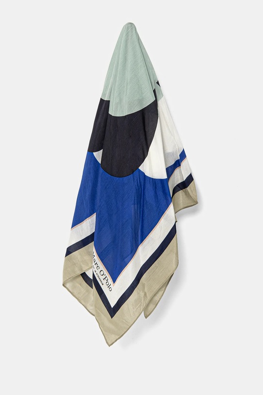 Marc O'Polo chusta tkanina niebieski 502802502021