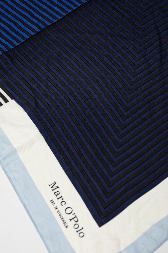 Marc O'Polo esarfa 502802502021 bleumarin SS25