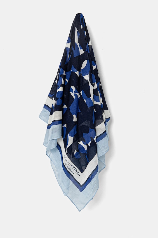 Marc O'Polo chusta tkanina niebieski 502819502049