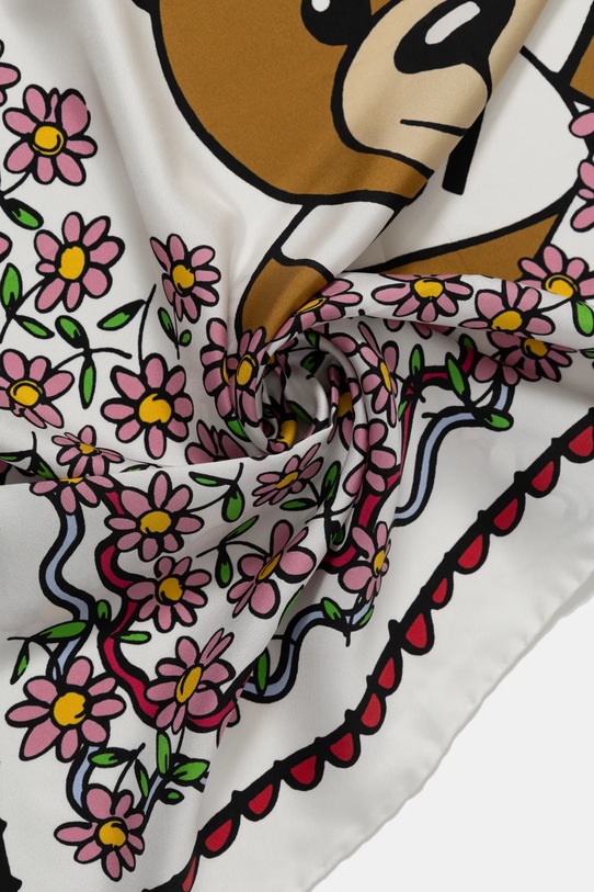 Аксессуары Шелковый платок Moschino 90 x 90 cm M3229.3549 белый