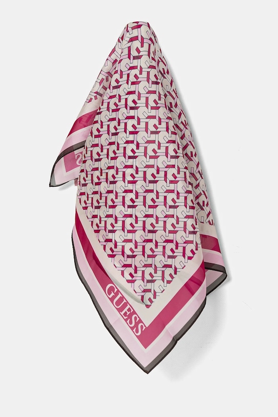Guess apaszka ISABELLA tkanina różowy W5RZ06.WEMQ0