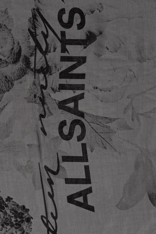AllSaints chusta AS101669 szary SS25