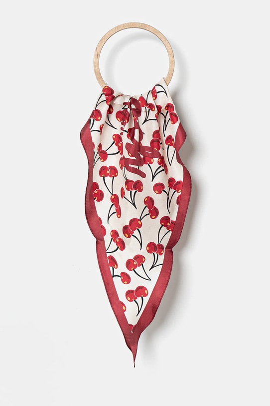 Coach esarfa matase rosu 29CZ508