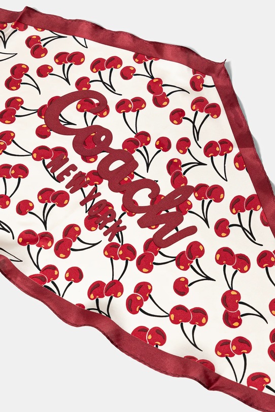 Coach esarfa 29CZ508 rosu SS25