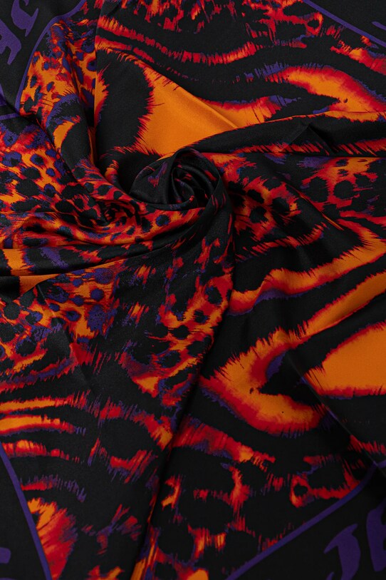 Doplnky Hodvábna šatka Versace Jeans Couture 78HA7H02.ZG352 viacfarebná