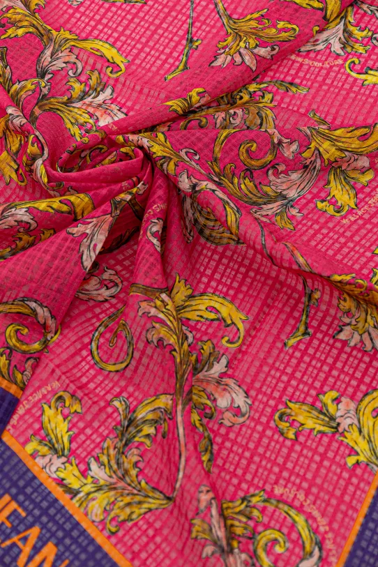 Аксесоари Копринено шалче Versace Jeans Couture 78HA7H02.ZG353 розов