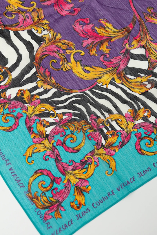 Versace Jeans Couture apaszka wełniana 78HA7H02.ZG355 multicolor SS25