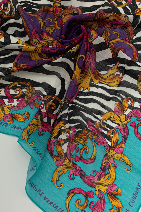 Akcesoria Versace Jeans Couture apaszka wełniana 78HA7H02.ZG355 multicolor