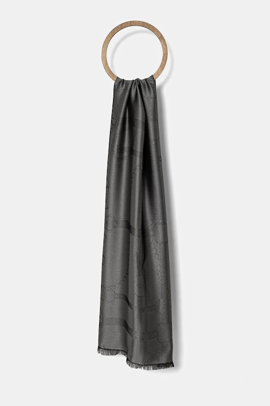 Guess szal JACQUARD tkanina szary AW5264.VIS03