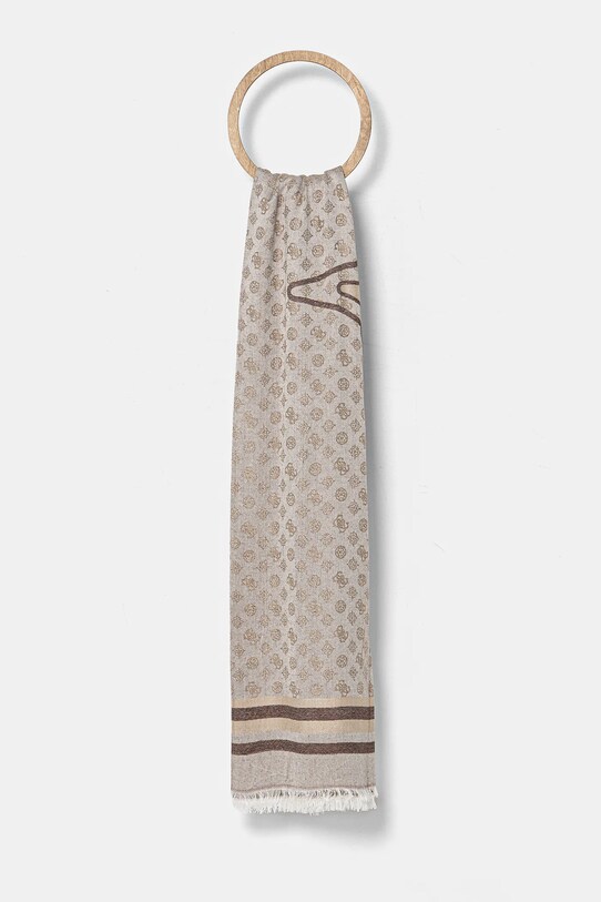 Хустка Guess KEFIAH тканина бежевий AW5249.VIS03