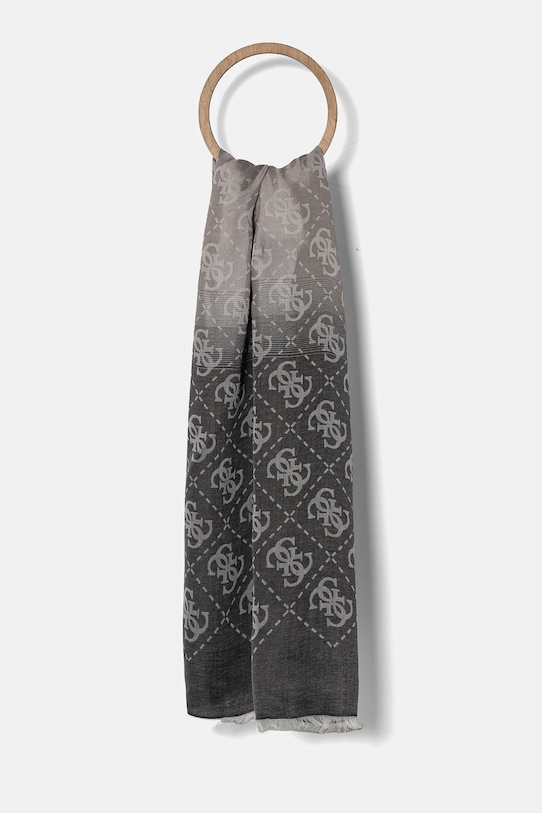 Šála Guess látka černá AW5247.MOD03